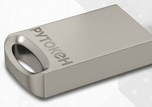 Электронный идентификатор Актив Рутокен ЭЦП 3.0 3220 metal, серт. ФСТЭК