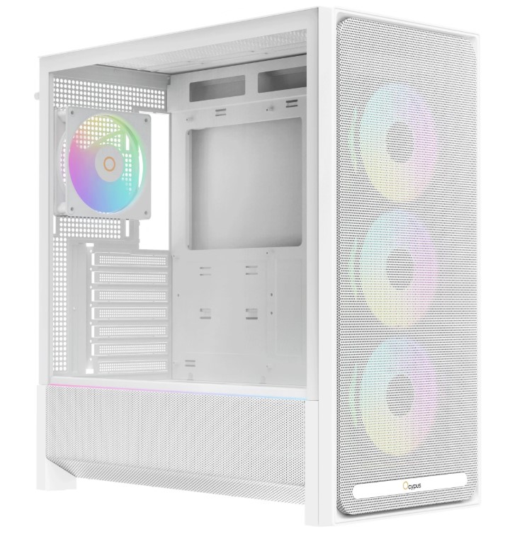 Корпус ATX Ocypus Delta C70 WH ARGB