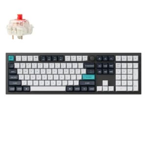 Механическая клавиатура Keychron Q6 Max, USB, Bluetooth, Радиоканал, Черный [Q6M-M1P-RU]