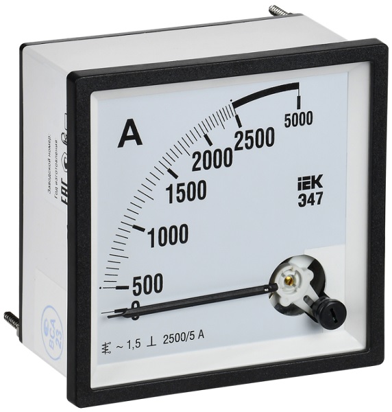 Амперметр IEK IPA20-6-2500-E