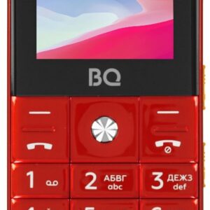 Мобильный телефон BQ 2006 Comfort Red+Black