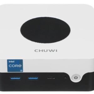 Мини ПК Chuwi LarkBox X (Intel Core i3 1220P (10/12; 1,5ГГц; 12Мб), 1.5ГГц, 8ГБ DDR4, SSD 256 Гб, Intel UHD Graphics, Windows 11 Профессиональная) [6935768755609]