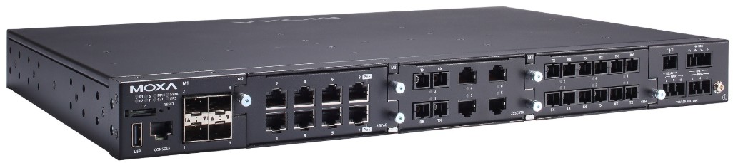 Коммутатор управляемый MOXA RKS-G4028-L3-4GT-2LV-T