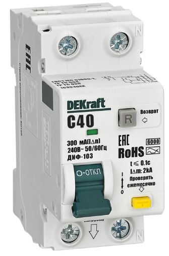 Автомат дифференциальный DEKraft 16333DEK
