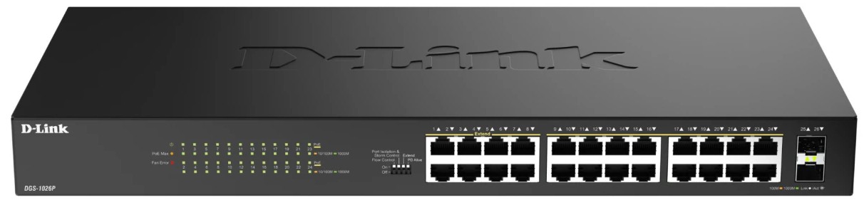 Коммутатор D-link DGS-1026P/A1A