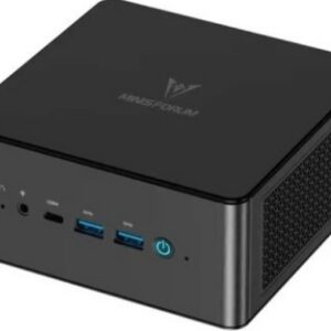 Мини ПК Minisforum UM890 Pro (AMD Ryzen 9 8945HS (8/16; 4,0ГГц; 16Мб), 4ГГц, 32ГБ DDR5, SSD 512 Гб, Radeon 780M, Windows 11 Профессиональная) [MF/UM890PRO/8945HS/32/512]