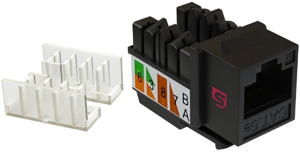 Модуль Keystone RJ45 UTP SYSMATRIX KJ 5EU090.TLBK