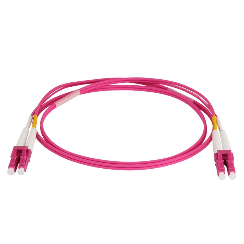 Патч-корд волоконно-оптический Lanmaster LAN-2LC-2LC/OM4/SL-5.0