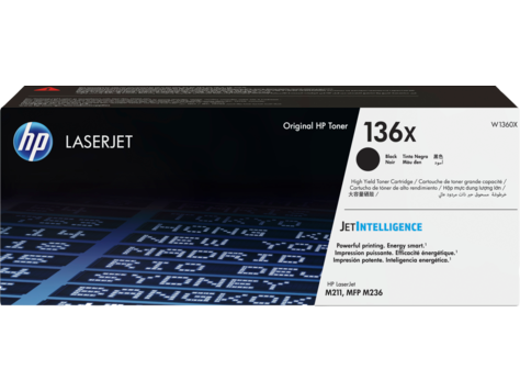 Тонер-картридж HP 136X Черный