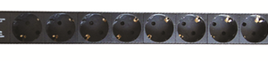 Блок розеток 19", 8 розеток DKC R519SH8
