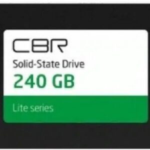 SSD накопитель 240 ГБ CBR SSD-240GB-2.5-LT22, SATA III, [SSD-240GB-2.5-LT22]