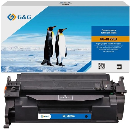 Тонер-картридж G&G GG-CF226A UNIVERSAL Черный