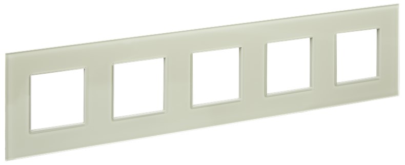 Рамка пятерная IEK SK-M52-G-K10