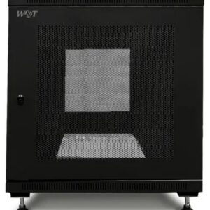Шкаф напольный 19", 12U W&T D126080BWTWOF