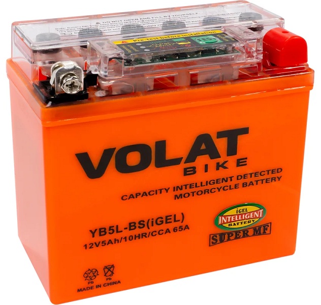 Батарея VOLAT YB5L-BS(iGEL)Volat