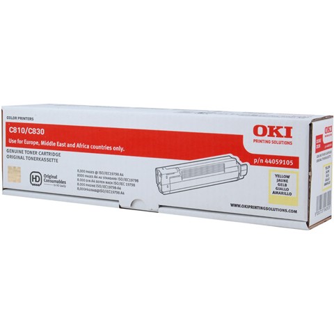 Тонер-картридж OKI 44059105 Желтый