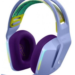 Беспроводные наушники Logitech G733 Lightspeed, Радиоканал, Охватывающие, Сиреневый, [981-000892]