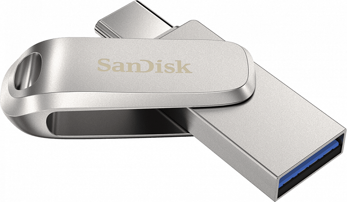 Накопитель USB 3.1 64GB SanDisk Ultra Dual Drive Luxe