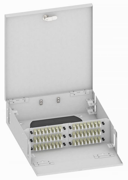 Кросс оптический настенный TopLAN КРН-Top-96LC/U-OM2-GY