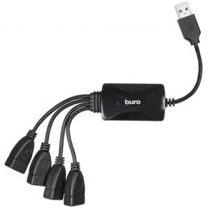 Разветвитель USB 2.0 Buro BU-HUB4-0.3-U2.0-Splitter