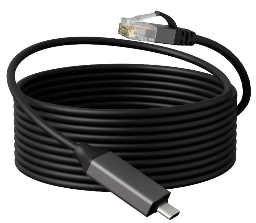 Кабель интерфейсный Buro BU-USB-C-LAN1000-2M