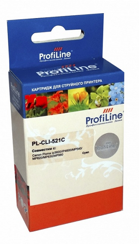 Тонер-картридж ProfiLine PL-CLI-521C-C Голубой