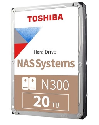 Жесткий диск 20TB SATA 6Gb/s Toshiba N300