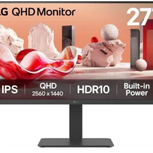 Монитор 27 " LG 27BA45QB-B, Черный, [27BA45QB-B.ARUZ]