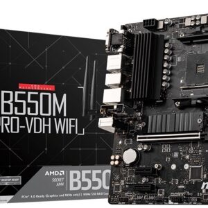 Материнская плата MSI B550M PRO-VDH WIFI, AM4, AMD B550, mATX