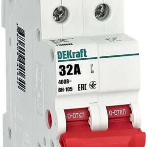 Выключатель-разъединитель DEKraft 17086DEK