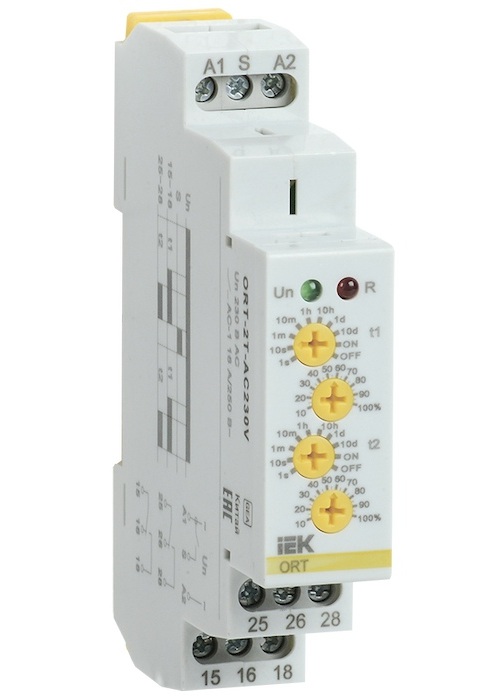 Реле времени IEK ORT-2T-AC230V