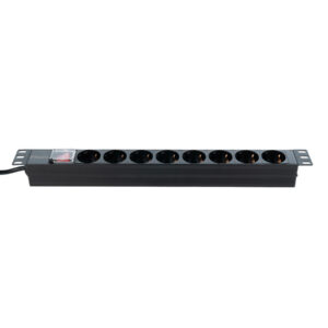 Блок розеток 19", 8 розеток Filum FL-PDU19-8SCH-PS-2MC14