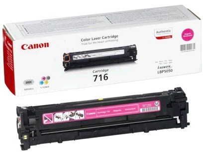 Тонер-картридж Canon 716M Пурпурный