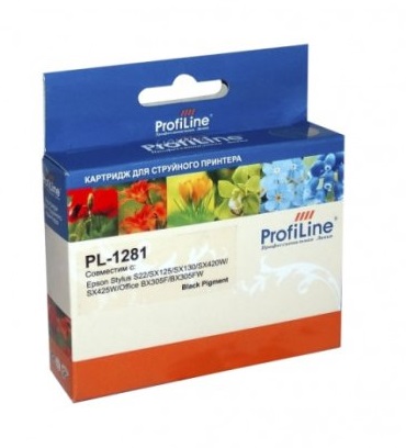 Тонер-картридж ProfiLine PL_T1281_BK Черный