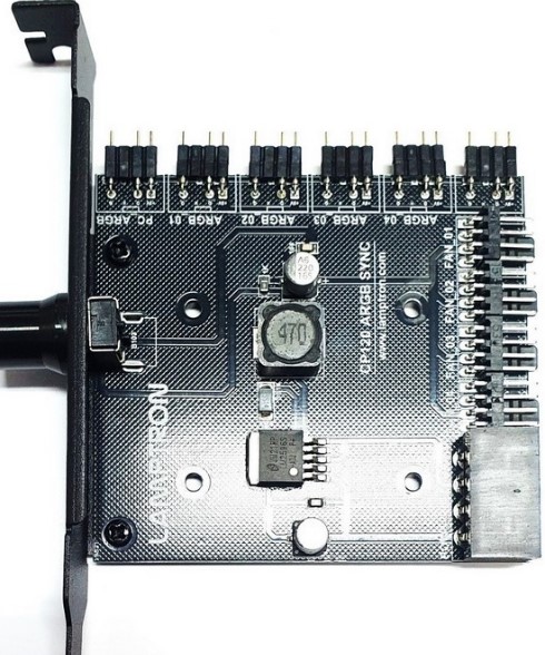 Панель управления вентиляторами Lamptron LAMP-CP120HB