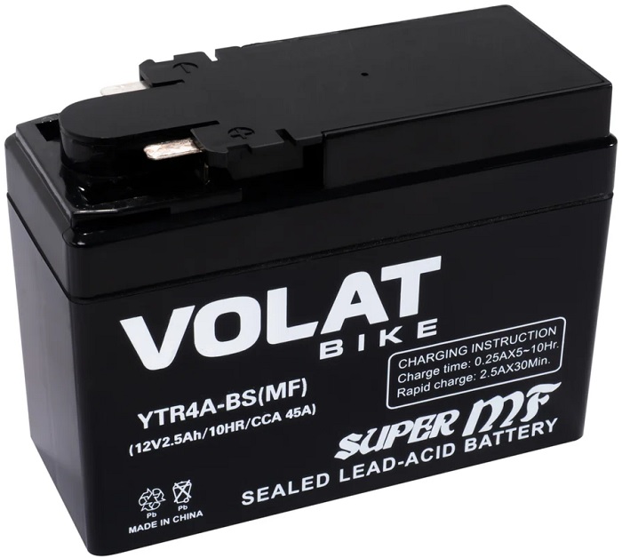 Батарея VOLAT YTR4A-BS(MF)Volat