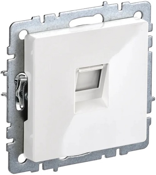 Розетка компьютерная IEK BR-K10-1-K01-PRO