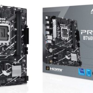 Материнская плата ASUS PRIME B760M-R D4, LGA1700, Intel B760, mATX