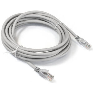 Патч-корд ExeGate UTP-RJ45-RJ45-5e-10M-LSZH-GY, 10м