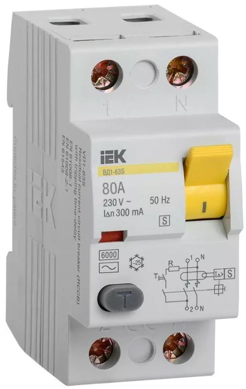 УЗО IEK MDV12-2-080-300
