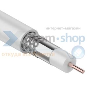 Кабель PROconnect RG-6U, (48%), 75 Ом, 100м., белый