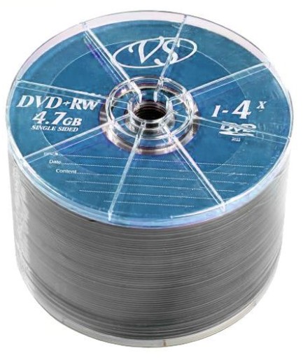 Диск DVD+RW VS VSDVDPRWB5001