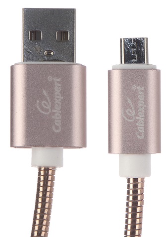 Кабель интерфейсный USB 2.0 Cablexpert CC-G-mUSB02Cu-0.5M