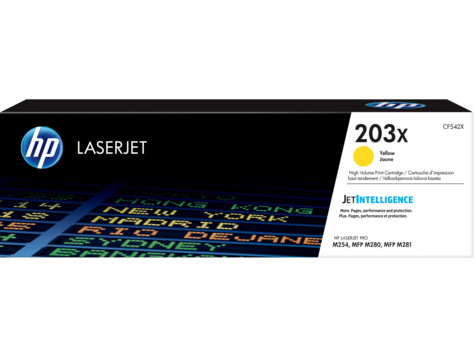 Тонер-картридж HP 203X Желтый