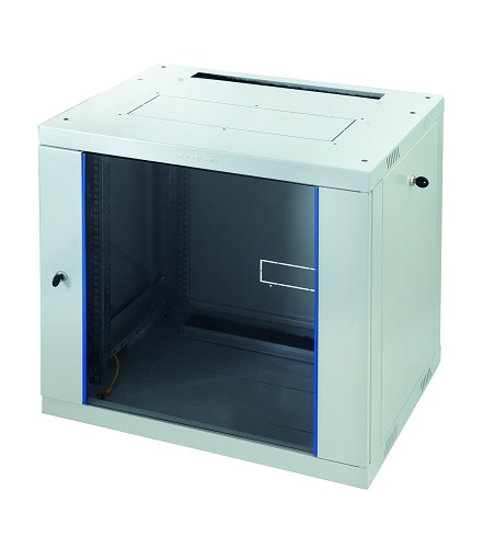 Шкаф настенный 19", 18U Eurolan 60W-18-66-31GY
