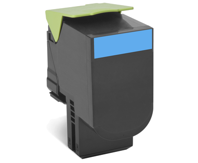 Тонер-картридж Lexmark 80C8HCE Голубой
