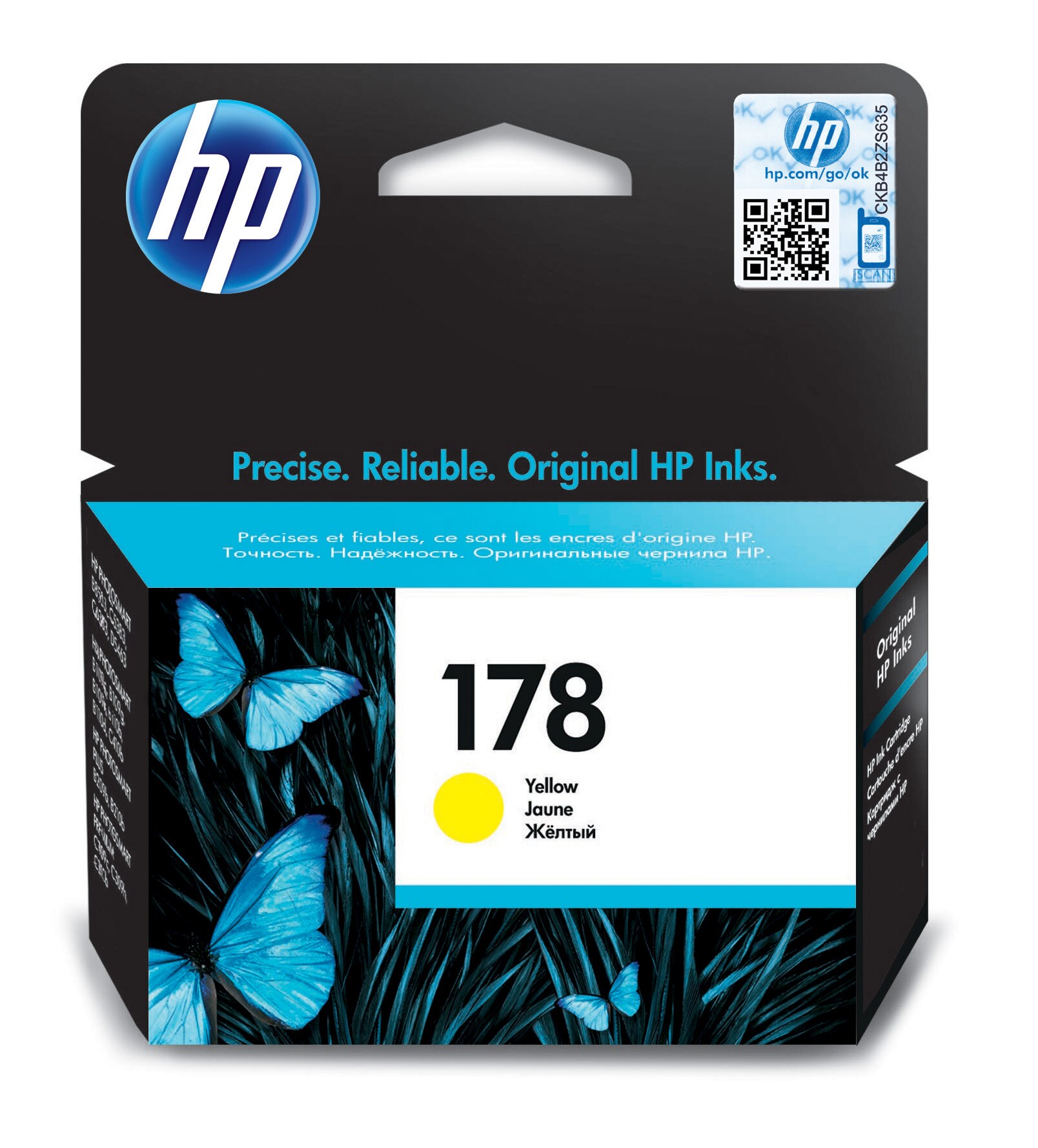 Тонер-картридж HP 178 Желтый