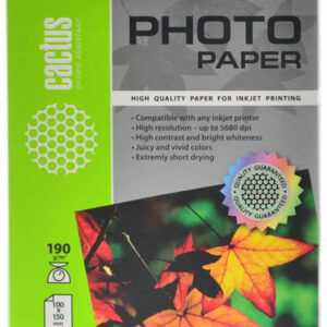 Фотобумага Cactus CS-MA6190100