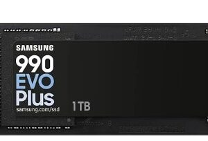 SSD накопитель 1024 ГБ Samsung 990 EVO Plus, PCIe 4.0 x4, [MZ-V9S1T0BW]
