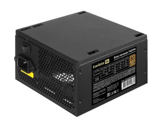 Блок питания ATX Exegate 750PPH-S